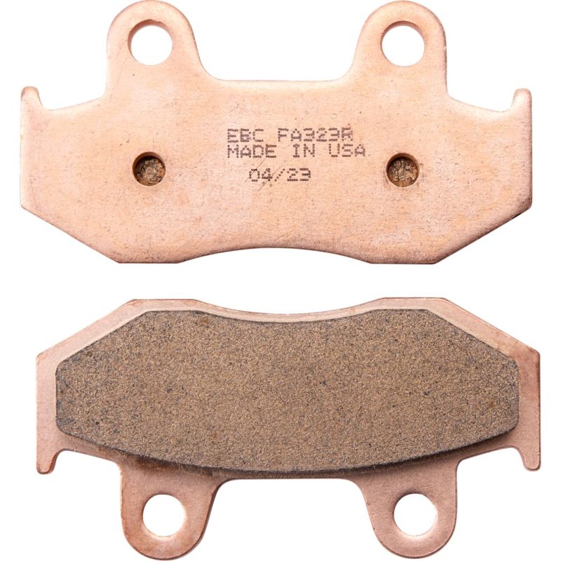 Plaquettes de frein frittées "R" longue durée