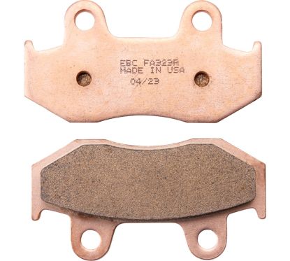 Plaquettes de frein frittées "R" longue durée