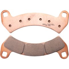 Plaquettes de frein frittées "R" longue durée