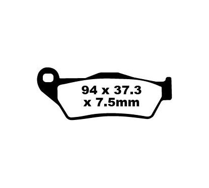 Plaquettes de frein TT Sport Carbon Fusion