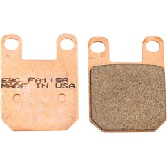 Plaquettes de frein frittées "R" longue durée