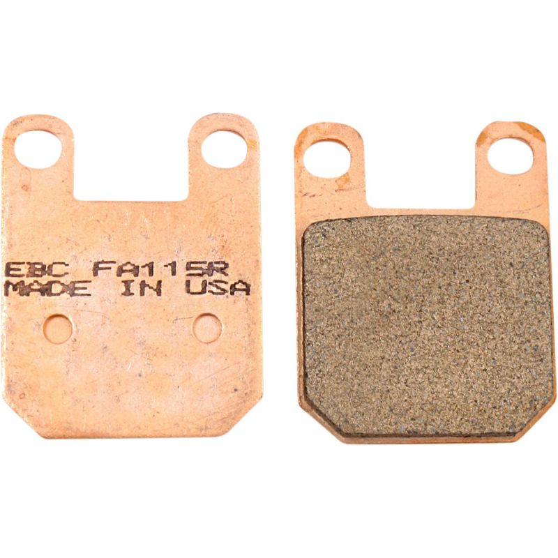 Plaquettes de frein frittées "R" longue durée