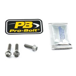 Kit vis de serrage levier frein & embrayage titane