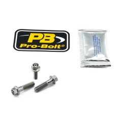 Kit vis de serrage levier frein & embrayage titane