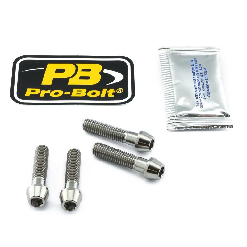 CLIP ON HB BOLT KIT TIT - 06031010