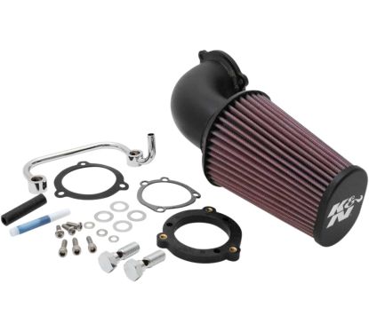 Système d’Admission Aircharger® avec Kit de Tube d’Admission en Aluminium Cintré
