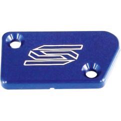 BRAKE COVER BILLET BLUE