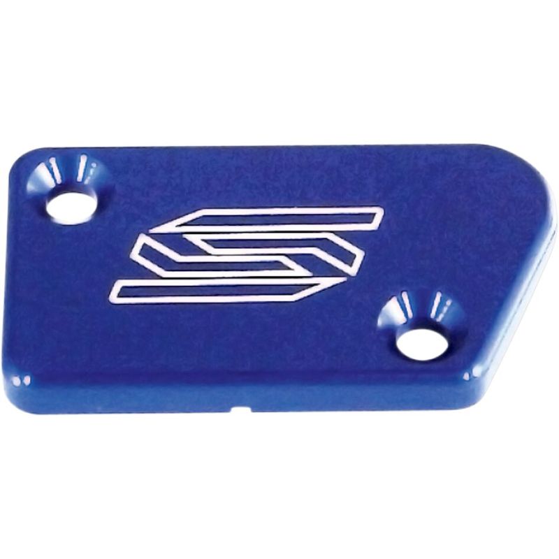 BRAKE COVER BILLET BLUE