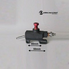 Maître Cylindre Arrière DISCACCIATI 14mm / Fullthrottle / pour Frein au pouce