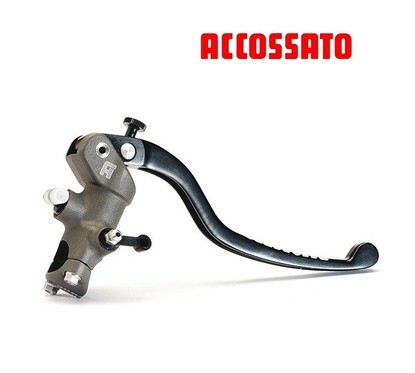 Maître cylindre Frein 16mm ACCOSSATO - Forgé avec levier repliable