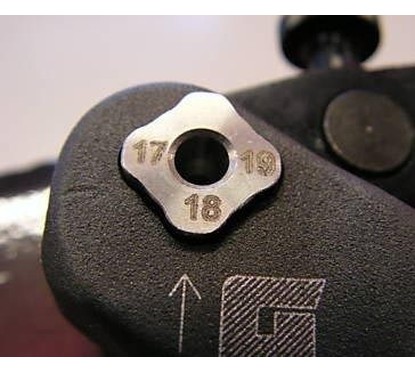Maître cylindre Frein 19mm ACCOSSATO - Forgé avec levier repliable