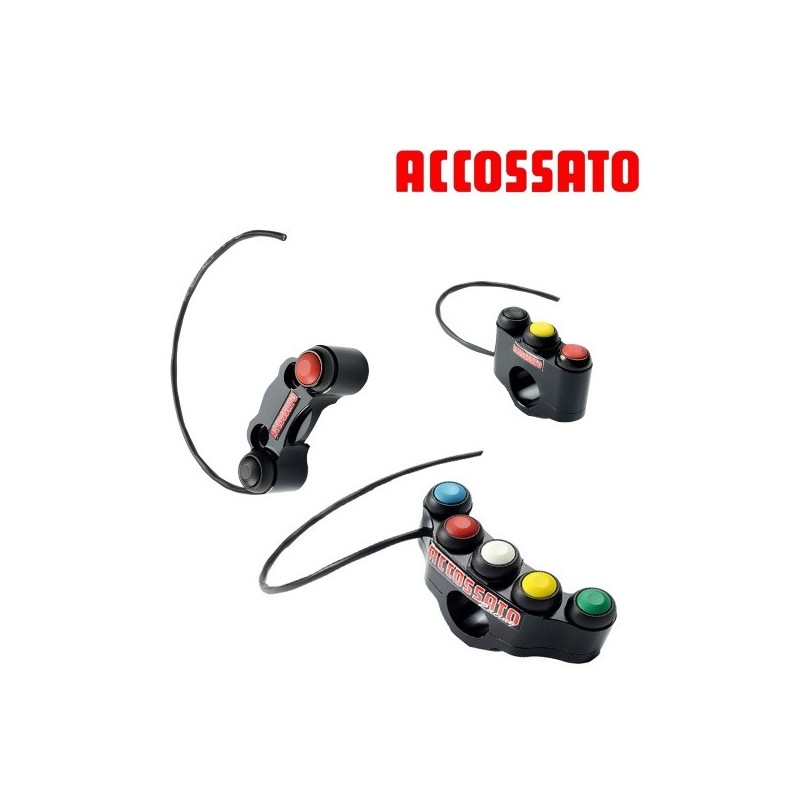 Commodo Racing - 2, 3 ou 5 boutons 