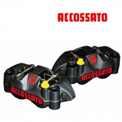 Etrier ACCOSSATO Monobloc Forgé - 4 pistons 34mm - 108mm 