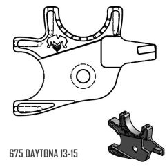 Kit handbrake Double sans disque - 675 ST DAYTONA 13-16