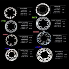 Kit handbrake Triple + 296mm NG BRAKE - GSXR 600 750 06-07