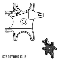 Kit handbrake Triple + 296mm BRAKING - 675 DAYTONA 13-16