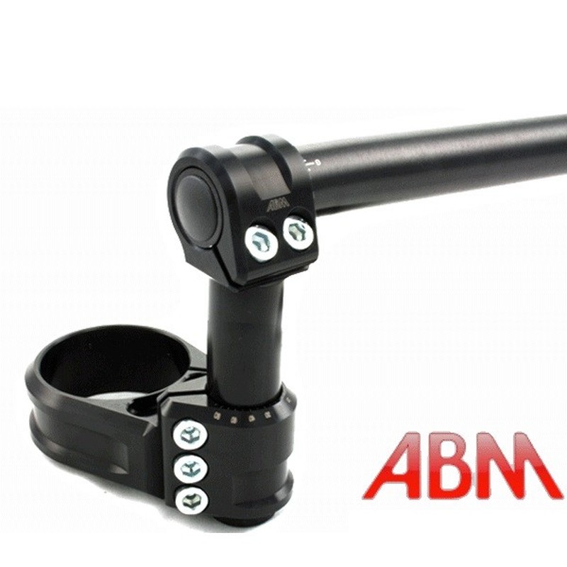 Demi Guidon ABM Multiclip SPORT / TOUR Ø36 à 58mm - Rehausse +40 à +70mm Demi Guidon ABM Multiclip SPORT / TOUR Ø36 à 58mm - Rehausse +40 à +70mm