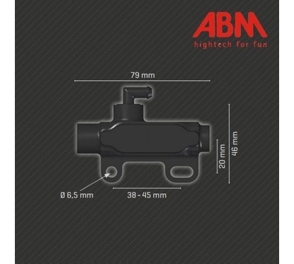 Maître Cylindre Arrière ABM 13mm ISAAC4