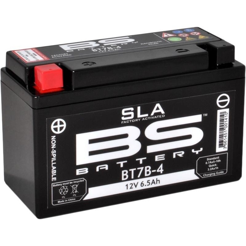 Batterie BS 12v - 6.5ah - YT7B-BS - 150*65*93 Batterie BS 12v - 6.5ah - YT7B-BS - 150*65*93