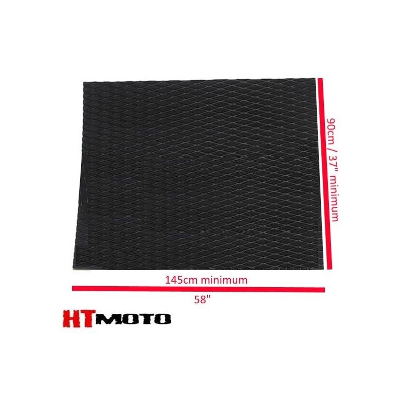 Grande Plaque de Grip 90x145cm HTMOTO - NOIR & BLEU