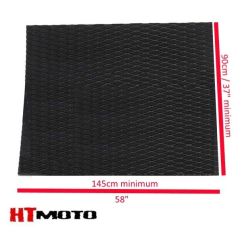 Grande Plaque de Grip 90x145cm HTMOTO - NOIR & ROUGE Grande Plaque de Grip 90x145cm HTMOTO - NOIR & ROUGE
