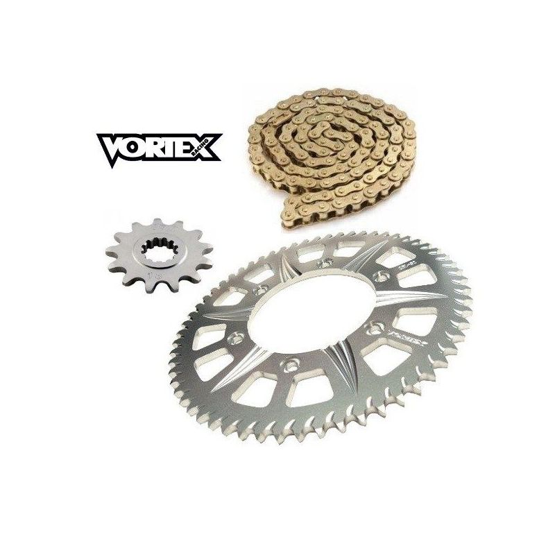 Kit Chaine STUNT - 15x54 - CBR600 F4i FS  01-06 HONDA Chaine Or