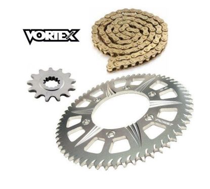 Kit Chaine STUNT - 15x65 - CBR600 RR  03-16 HONDA Chaine Or