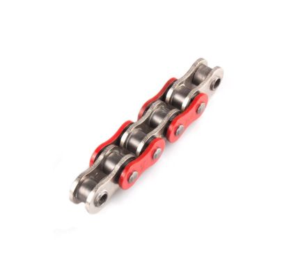 Chaine AFAM 520XRR2-R Rouge - 120 Maillons - Att. Semi-pressee
