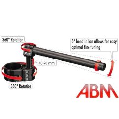 Kit MultiClip ABM Reglable -  YZF-R1 ABS - 15+ (Kit Sport Version)