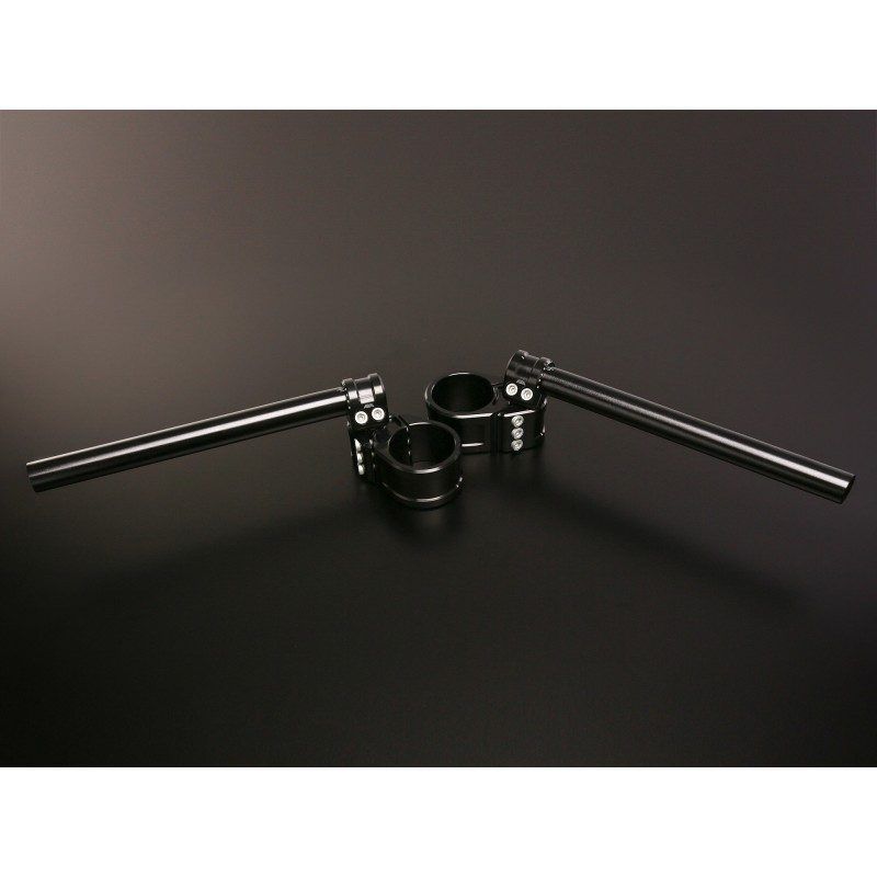 Demi Guidon ABM MultiClip - 22,2mm - Ø53mm - Rehausse : +40mm (SPORT) Demi Guidon ABM MultiClip - 22,2mm - Ø53mm - Rehausse : +40mm (SPORT)