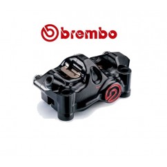 PACK BREMBO 2 ETRIERS .484 CNC RADIAUX NOIR 4X32 ENTRAXE 100