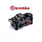 PACK BREMBO 2 ETRIERS .484 CNC RADIAUX NOIR 4X32 ENTRAXE 100