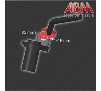 Pontets ABM Comfort 22,2mm - Rehausse 25mm - ALU
