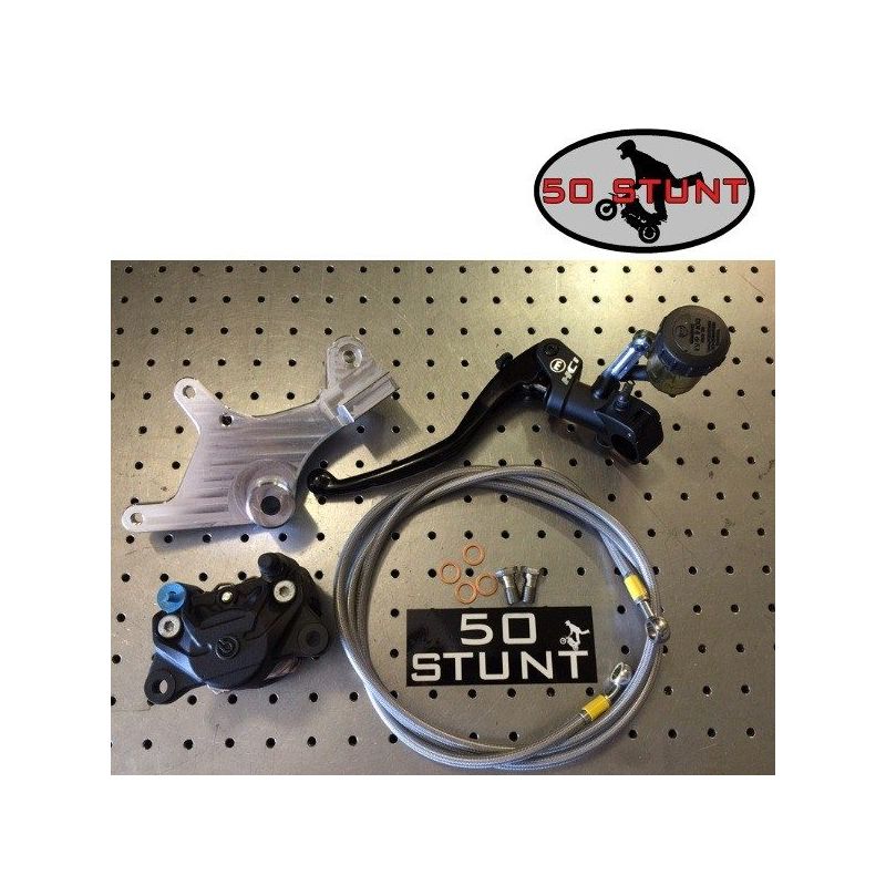 Kit Complet Handbrake - HONDA MSX125 GROM + HC1 Magura + Etrier Brembo + Durite Kit Complet Handbrake - HONDA MSX125 GROM + HC1 Magura + Etrier Brembo + Durite