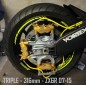 Platine Triple - ZX6R 636 98-04 - ZX9R 98-03