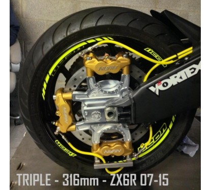 Platine Triple - ZX6R 636 05-06