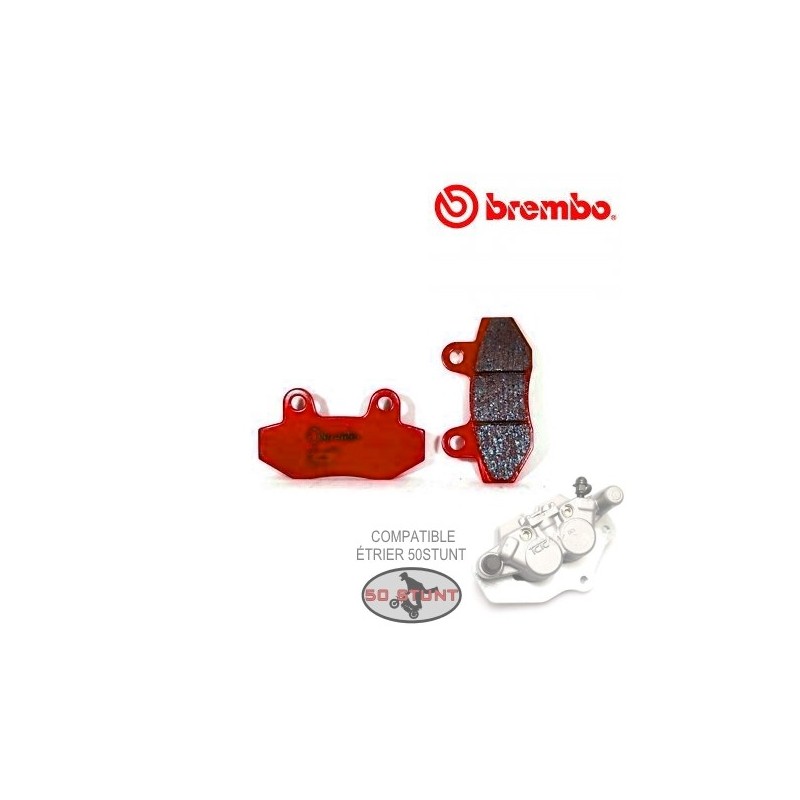 Plaquettes BREMBO pour étrier Compatible Platine 50STUNT - METAL FRITTÉ