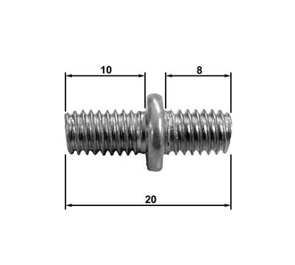 Tige à butée M6x20mm