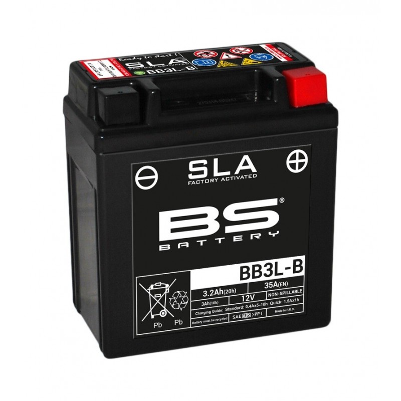 Batterie BS 12v - 3ah - BB3L-B - 98*56*109