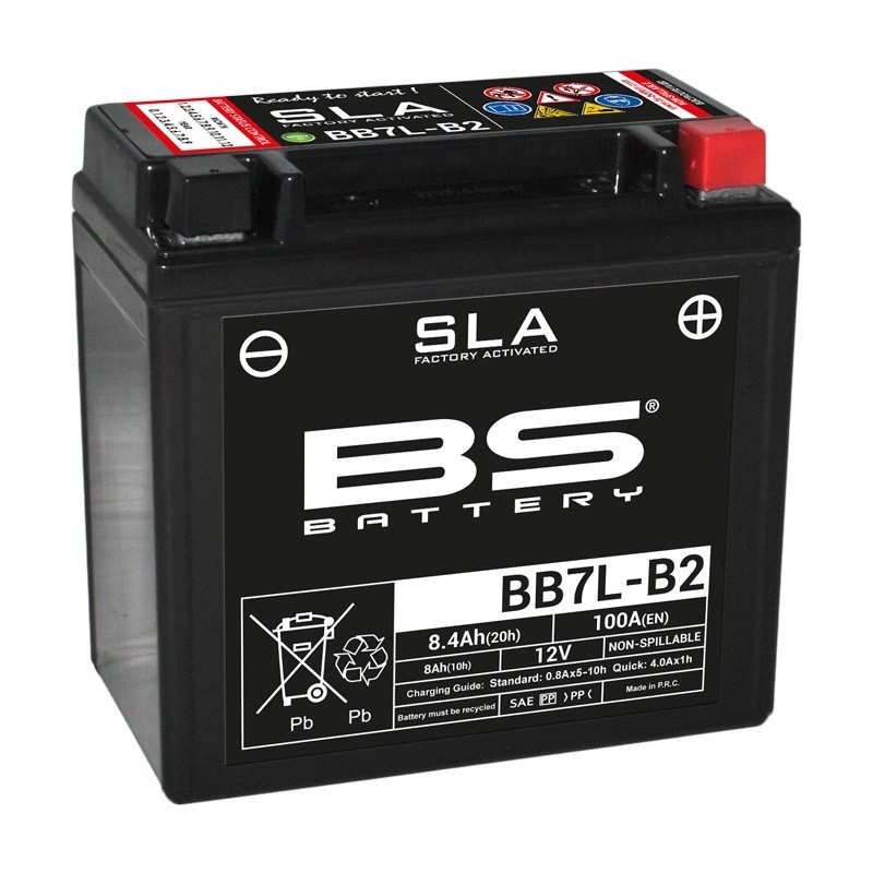 Batterie BS 12v - 8ah - BB7L-B2 - 136*76*130