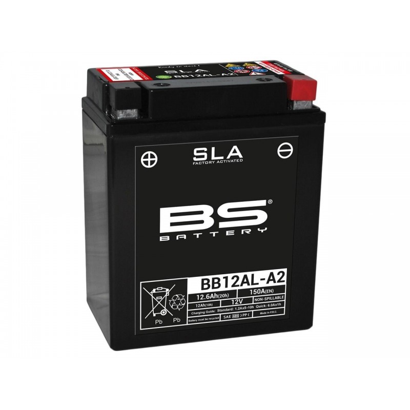 Batterie BS 12v - 12ah - BB12AL-A2 - 134*80*161