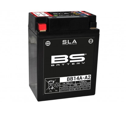 Batterie BS 12v - 14ah - BB14A-A2 - 134*88*176