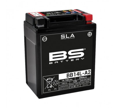 Batterie BS 12v - 14ah - BB14L-A2 - 135*90*167