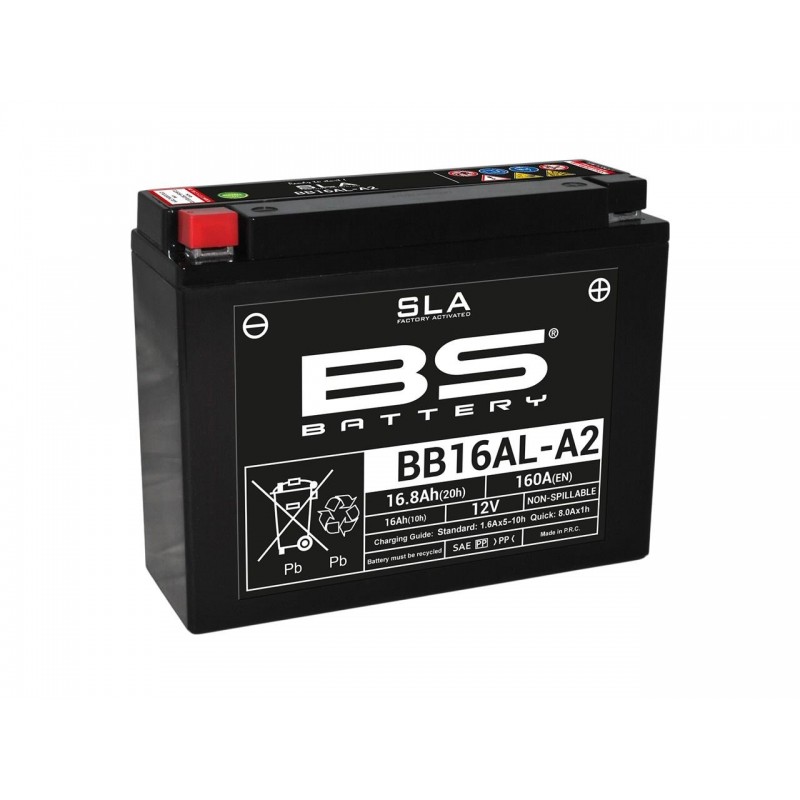 Batterie BS 12v - 16ah - BB16AL-A2 - 205*70*162