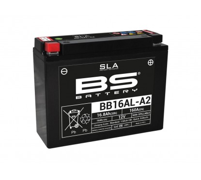 Batterie BS 12v - 16ah - BB16AL-A2 - 205*70*162