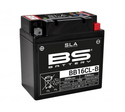 Batterie BS 12v - 19ah - BB16CL-B - 175*100*175