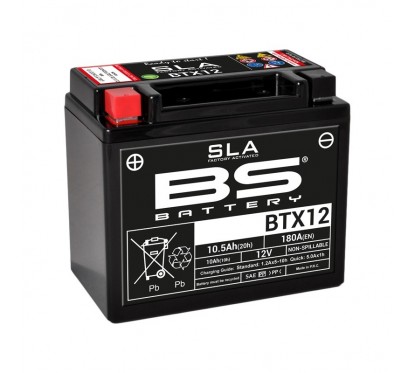 Batterie BS 12v - 10ah - BTX12 - 150*87*130