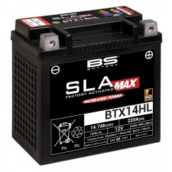 Batterie BS 12v - 14ah - BTX14HL  - 149*87*144 Pour HARLEY DAV