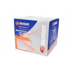 Batterie TECNIUM 12v - 30ah - YB30CL-B - 168*132*192