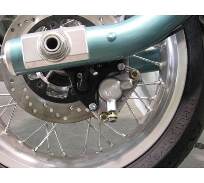 Kit Etrier + Platine Arriere - DUCATI PAUL SMART/SPORT CLASSIC Tous modeles - FORGE